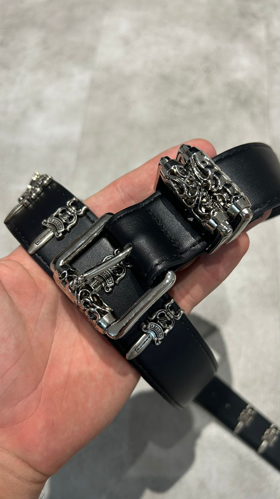 Cinto chrome hearts