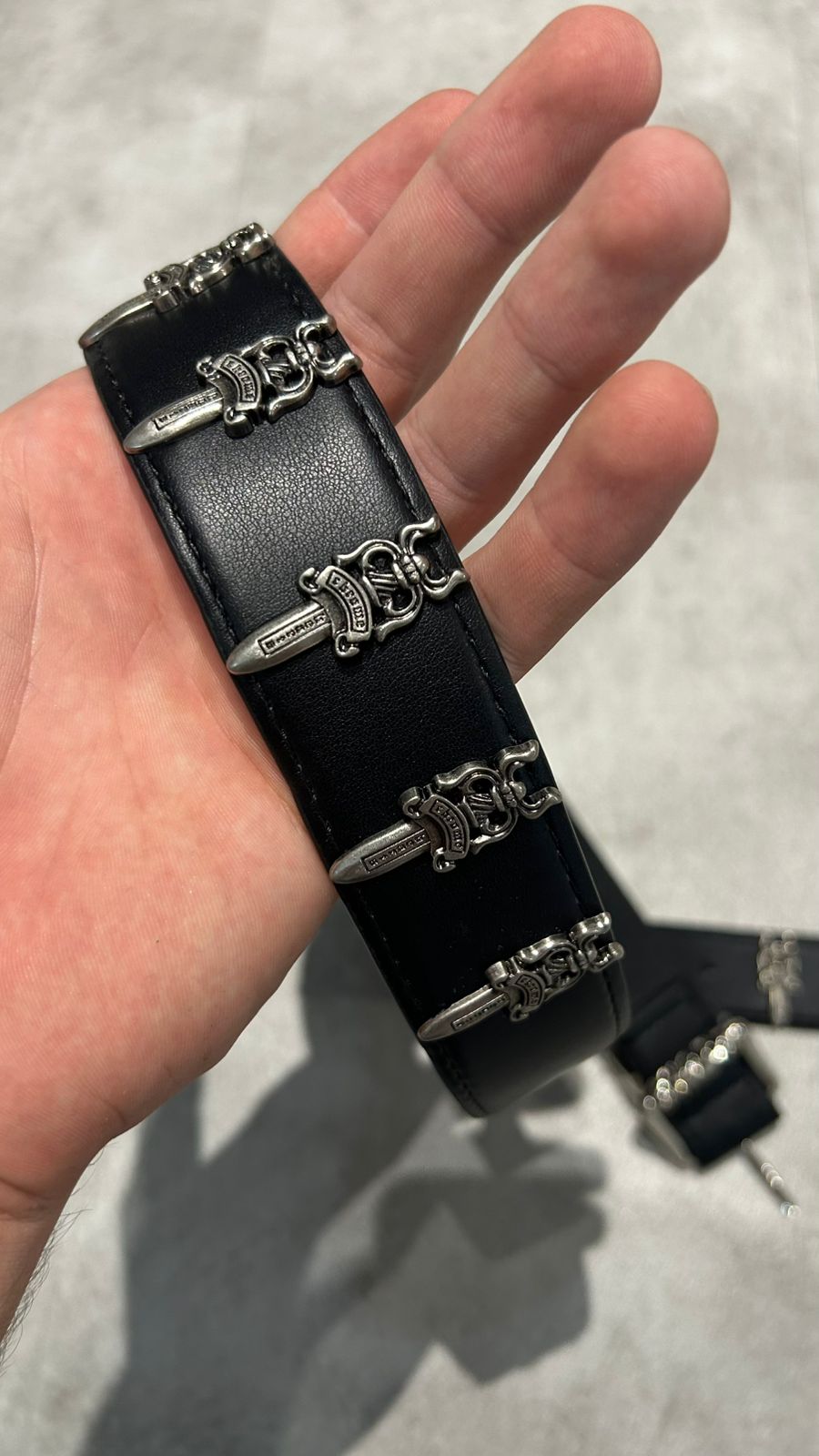 Cinto chrome hearts